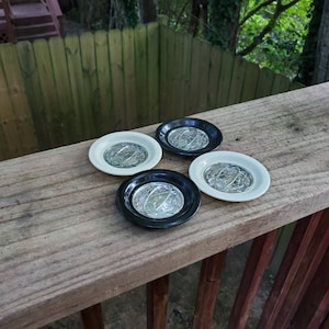 Vintage 1960s New Yorks World Fair Ashtray Set