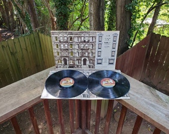 Vintage Led Zeppelin Swan Song lp Vinyl Record SS 2-200