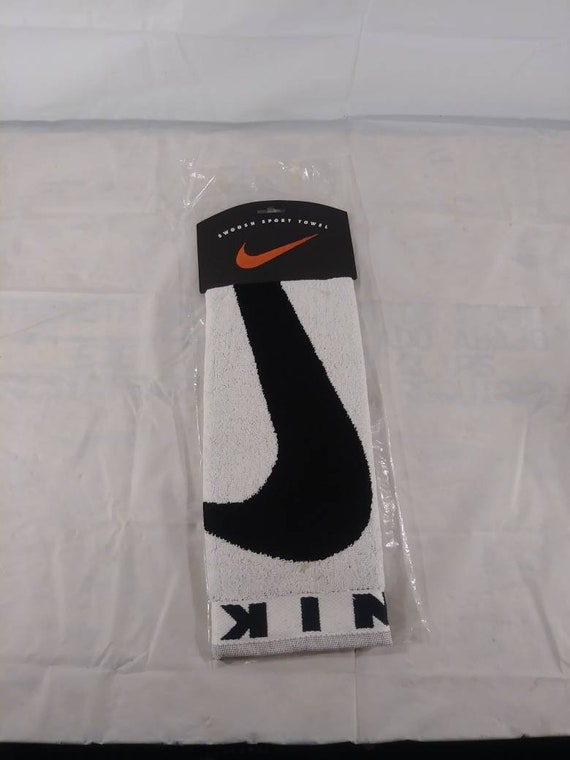 Vintage Nos Nike Swoosh Sport Towel Etsy