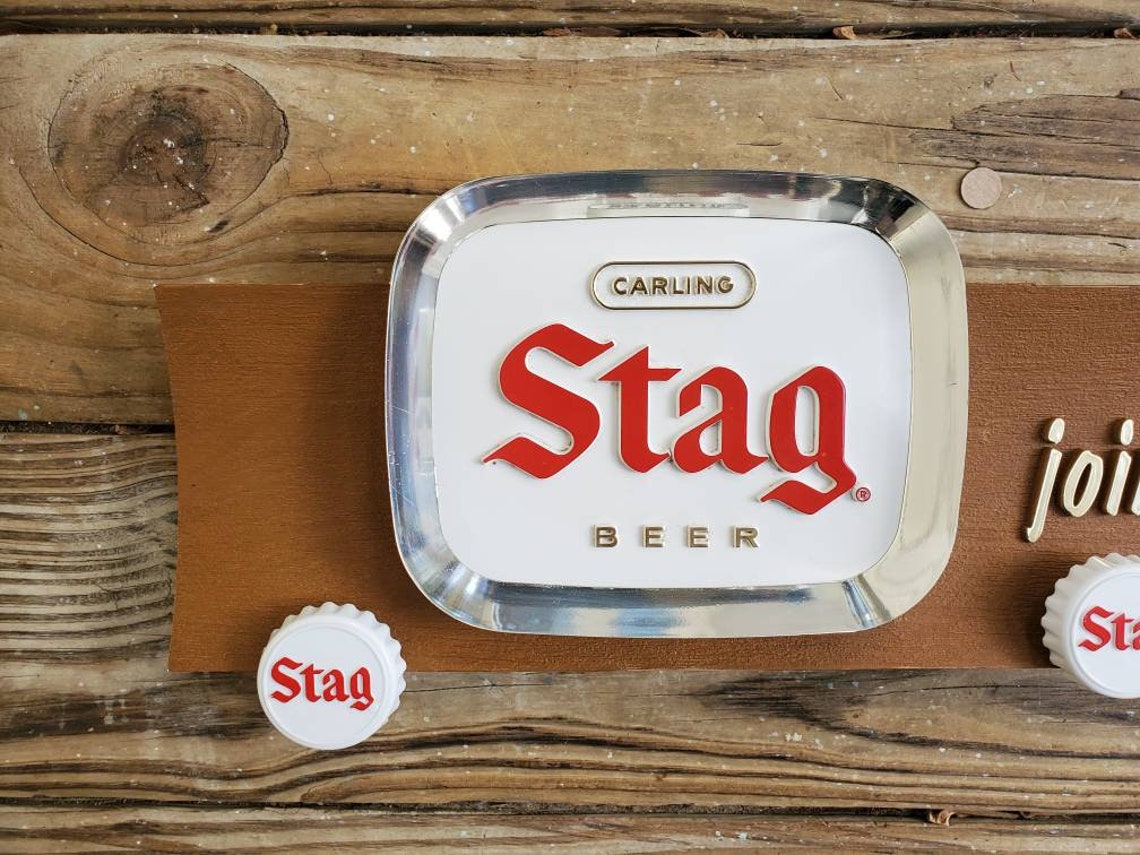 Vintage 1960s Stag Beer 3D Sign Etsy