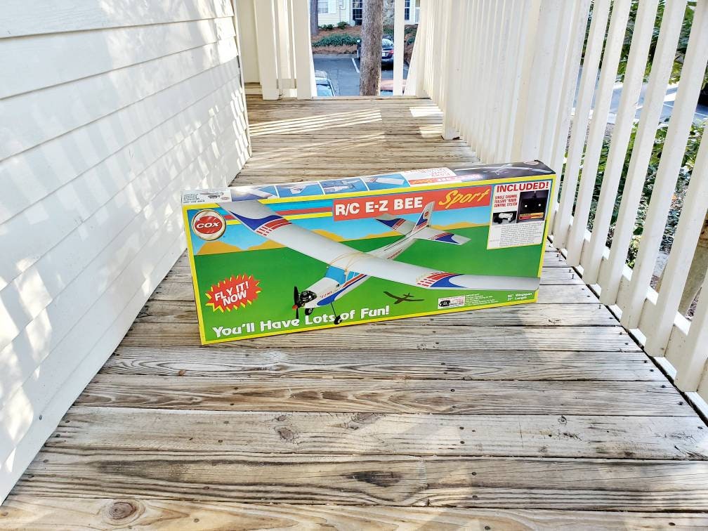 Vintage NOS Cox R C E Z Bee Sport R C Plane Sealed Etsy