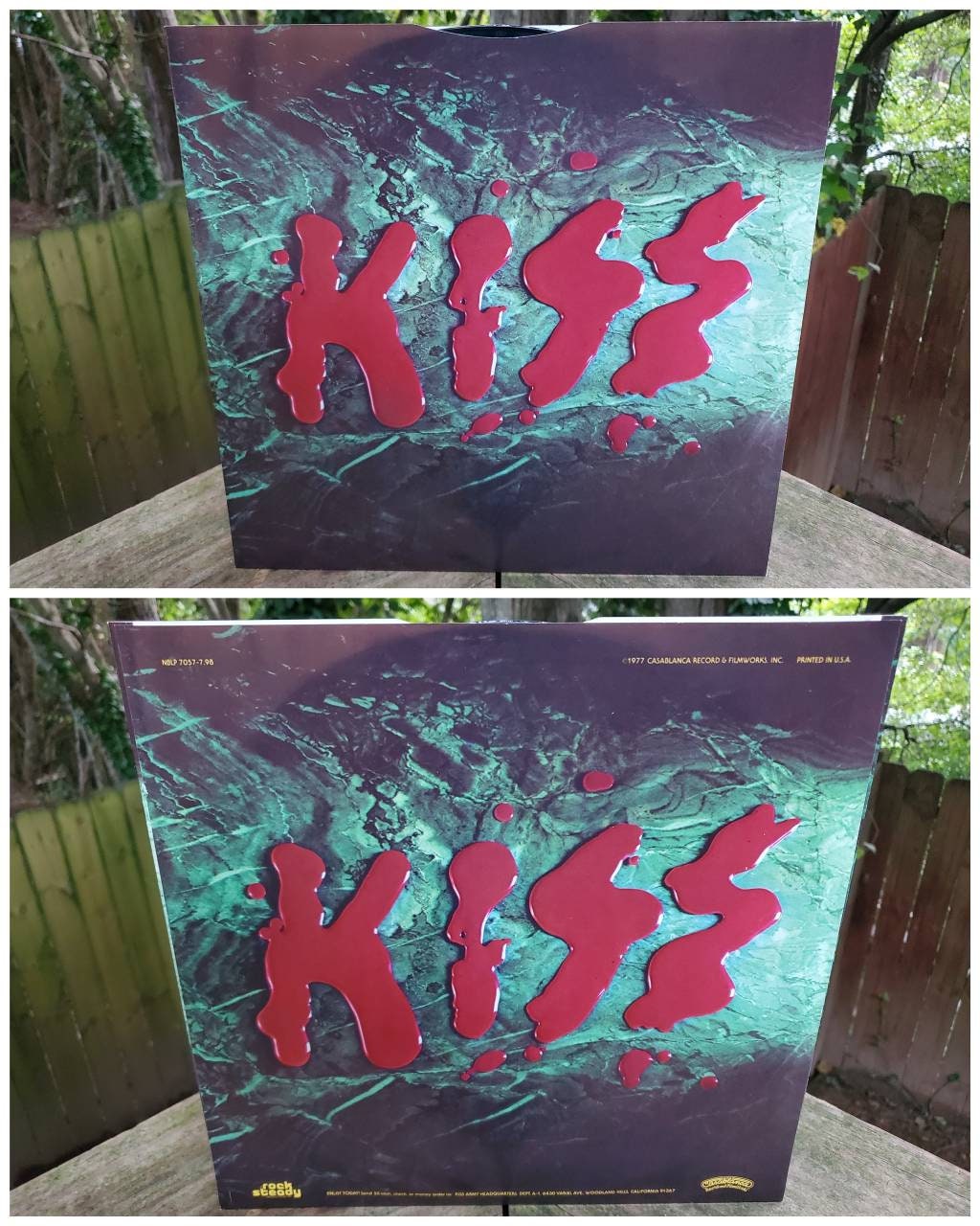 ヴィンテージ キス ラブ ガン LP ビニールレコード NBLP 7057
