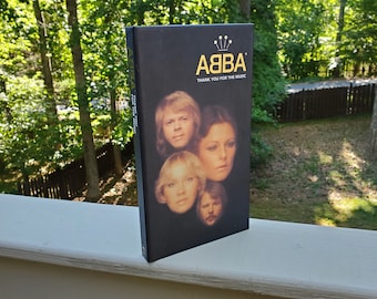 Vintage Abba Thank You For The Music CD Book Set 4 Disc