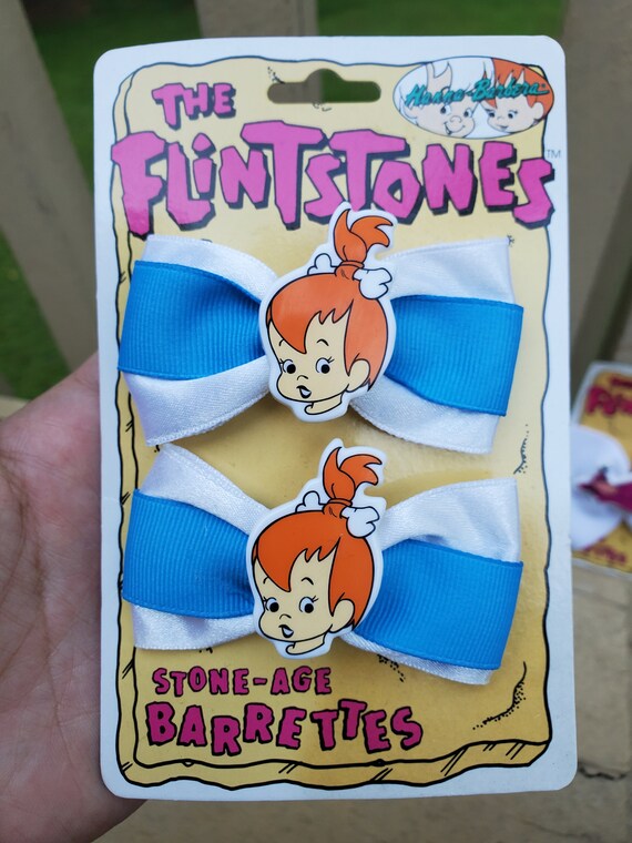 Vintage Hanna-Barbera The Flintstones Barrettes H… - image 6