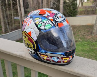 Vintage 2000s Suomy Casino Full Face Helmet Poker Helmet - Etsy