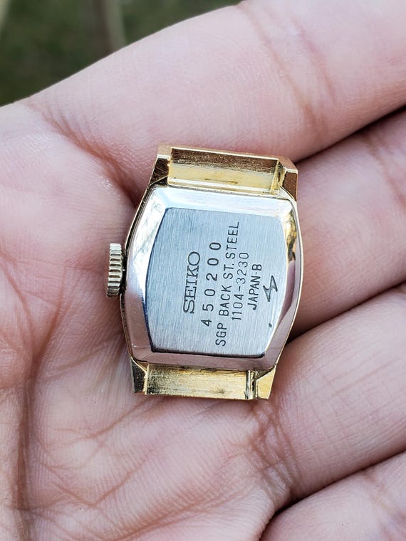 Vintage Seiko Rainbow Watch Face 1104-3230 - Etsy
