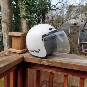 Vintage Griffin Motorradhelm