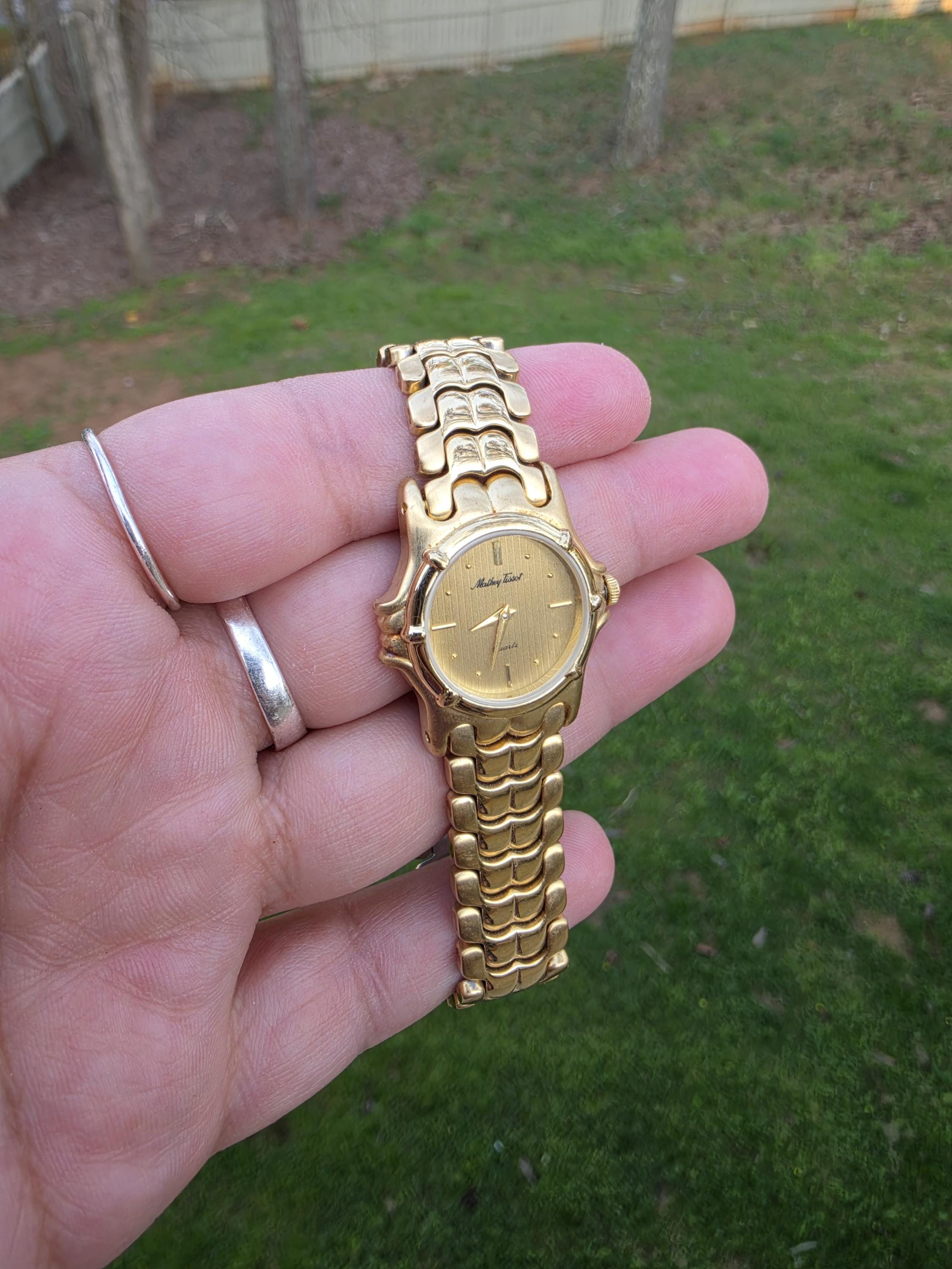 Gold Tissot Ladies Watches - Etsy