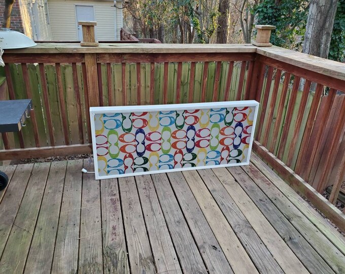 Authentic Coach Store Display Sign Transparent Window Coach Sign - Etsy