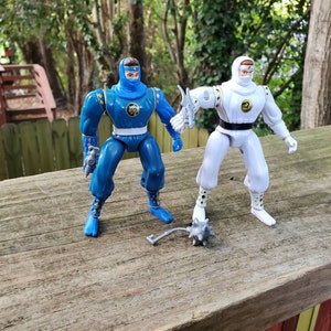 Vintage Mighty Morphin Power Rangers Movie Ninjas Ninja Rangers