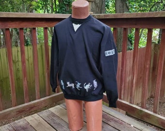 Vintage Top Line Heart Bad Animals Sweater Promotional Shirt