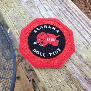 Vintage University of Alabama Crimson Roll Tide Patch
