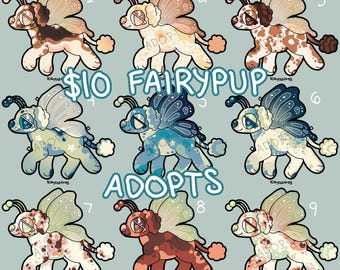 adopts! fairy pups