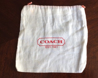 coach dust bag