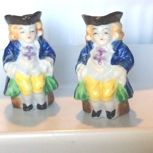 Vtg Miniature Toby Jugs/Pitchers/ Made in Occupied Japan