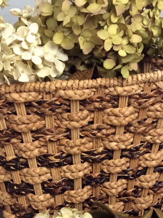 Straw  Basket/ Straw Market Bag/ Straw Tote - image 3