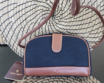 Vintage Etienne Aigner Navy Blue Purse