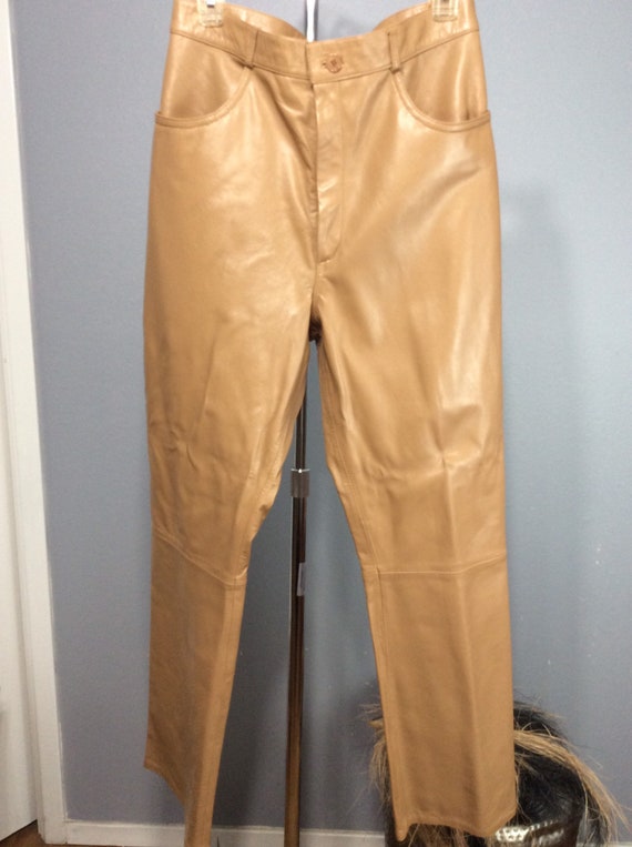 Plus Size Leather Plants/Leather Pants, Garson Lea