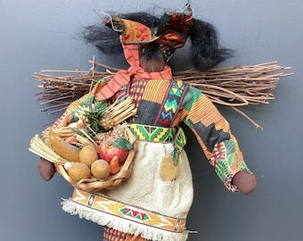 Vintage African Cloth Doll