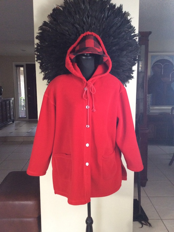 Vintage Red Jacket/ a P Collection of California F