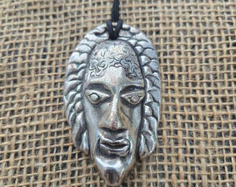Vintage Mask Pendant
