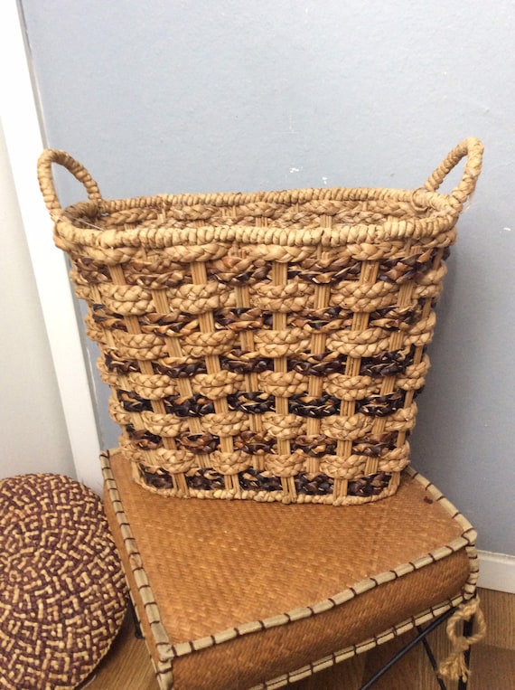 Straw  Basket/ Straw Market Bag/ Straw Tote - image 1