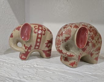 Vintage Ceramic Elephants