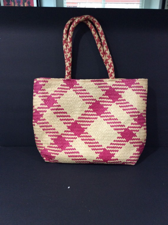 Vintage Straw Bag/Woven Straw Bag/Swee Lo of New … - image 2