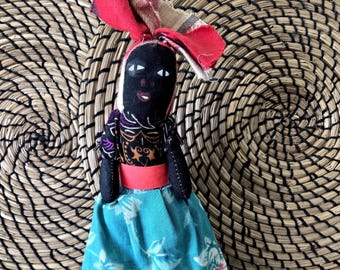 Vintage Caribbean Cloth Doll