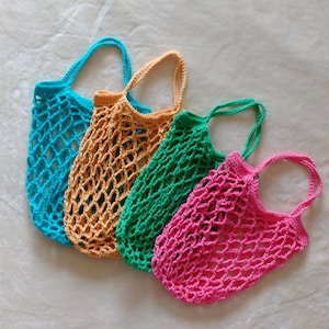 Small Eco-Friendly Produce Bag | Market Bags | Farmer&#39;s Market Bags | Small Cotton Produce Bags | Reusable Bags | Reusable Shopping Bags