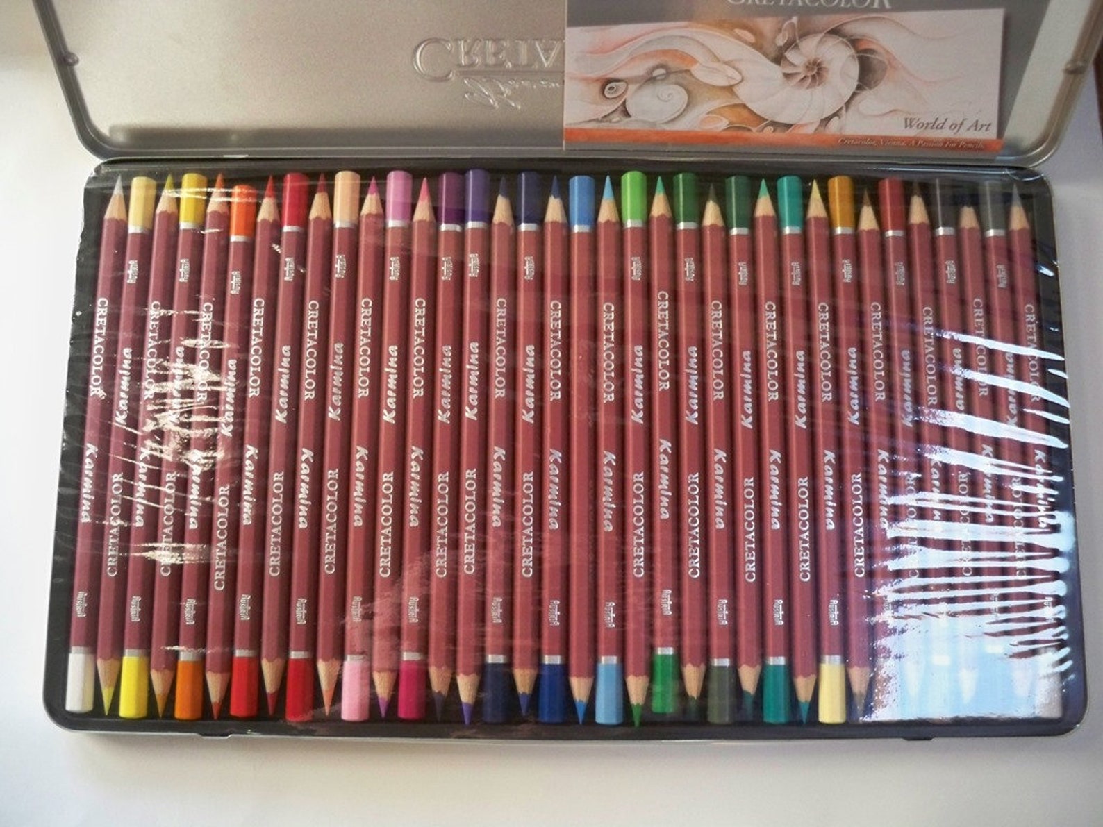 Cretacolor Brevillier's 36 Classic Colored Pencils Karmina Colored