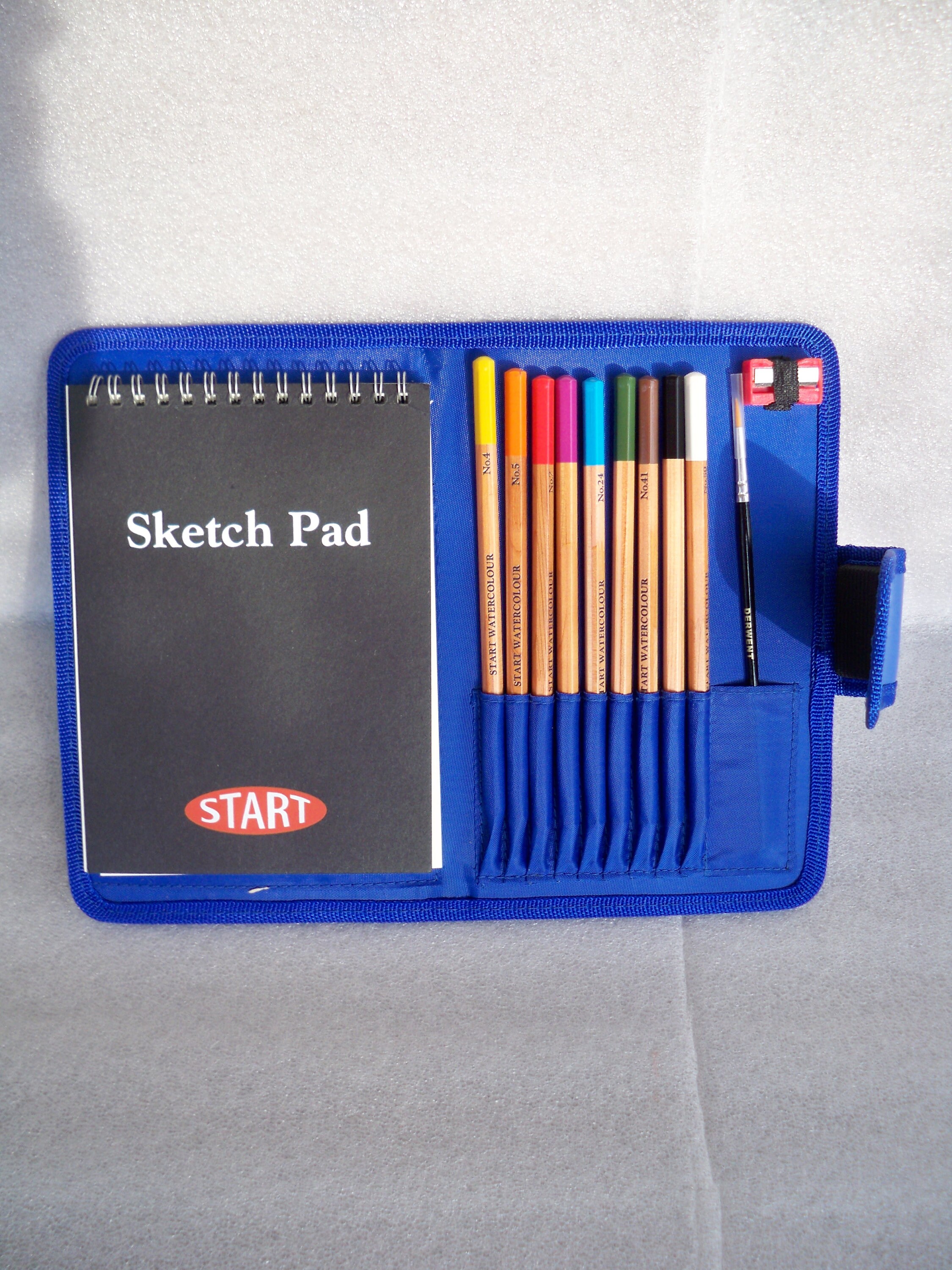 Derwent Start Watercolour Sketch Pad Case Watercolor Pencils Etsy UK
