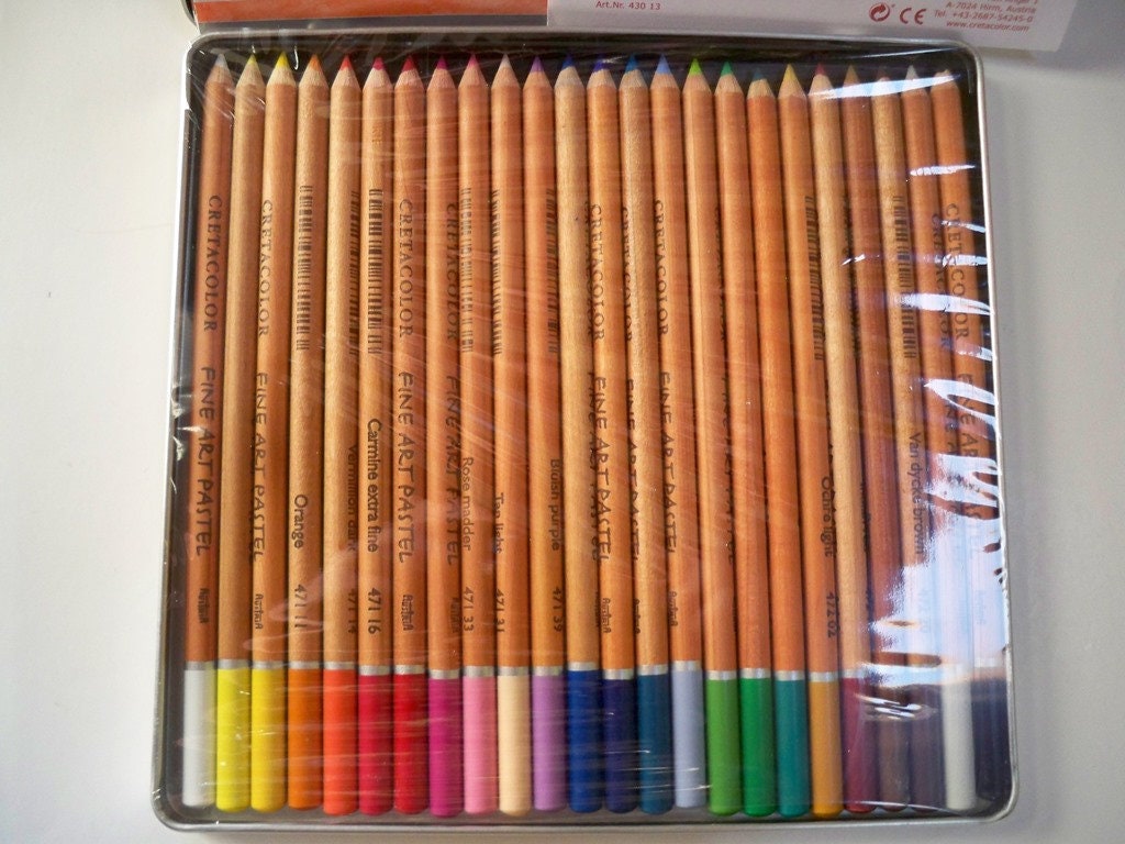 Cretacolor Pastel Pencil Review  72 Set Of Cretacolor Pastel
