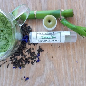 Natural Lip Balm Matcha + Mint