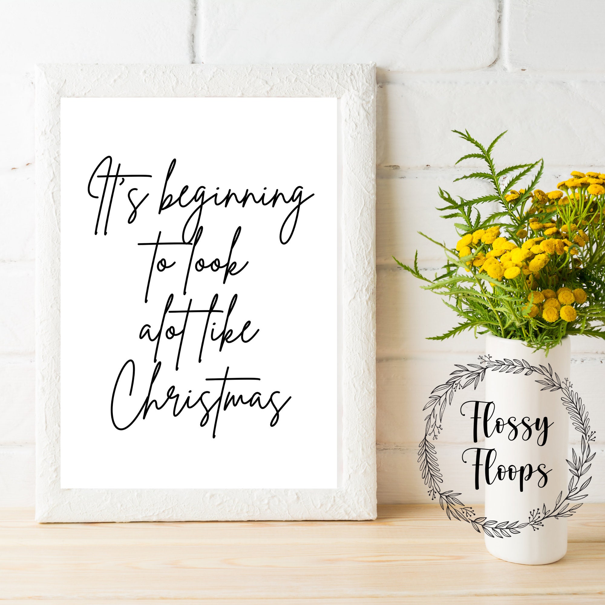 Christmas song quote prints Christmas decor print Christmas | Etsy