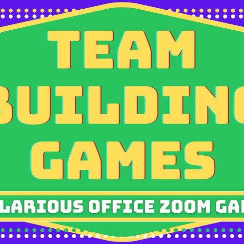 Scattergories Game for Office/ Work Party Fun Team Building Etsy Canada