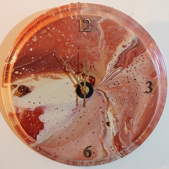 Cream Soda Wall Clock Wall Art Clocks For Wall Wooden Clock Etsy