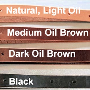 Saddle Cinch Latigoes or Cinch Straps, 3, 6, 8 foot Billets, Full Grain USA Harness Leather, Black, Light Medium & Dark Oil Brown
