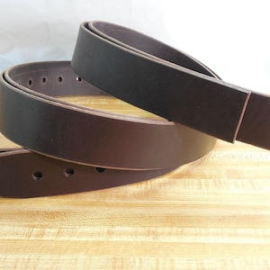 Stirrup Leathers, 2&quot; Wide.  Black, Brown or Light Oil London Tan, Vertical Posts, available with or without buckles
