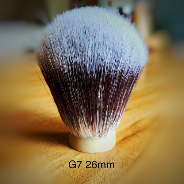 G7 Synthetic shave brush knot 26mm. Latest model 2022