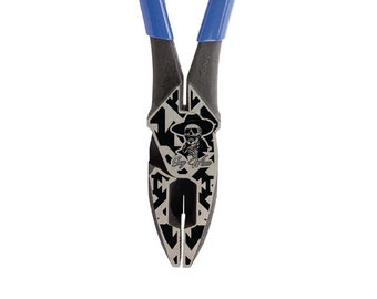 Doc Holiday Engraved Klein Pliers for Electricians