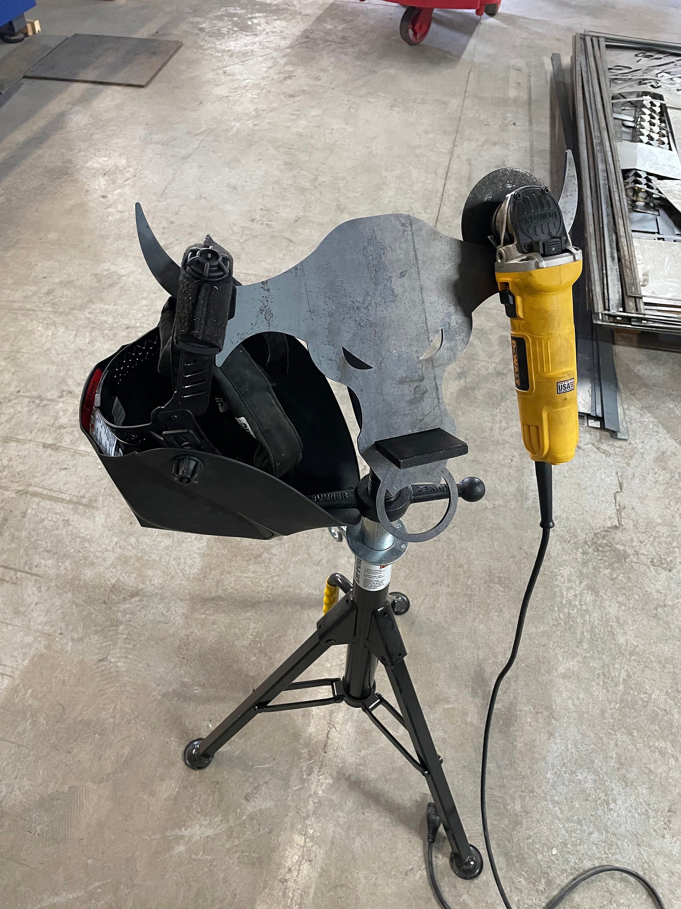 Angle Grinder Holder With Two Position Jack Stand Mount for Etsy