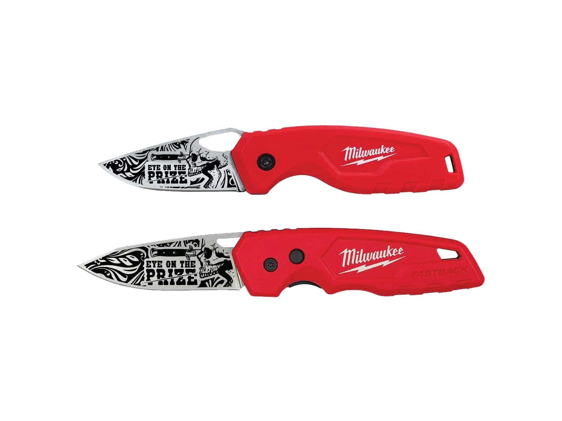 Milwaukee FASTBACK Stainless Steel Folding Knife Eye on the Prize -   Italia