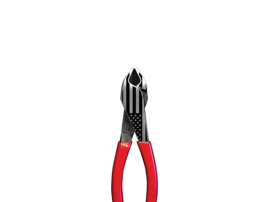 50 Star American Flag Dykes Klein Side Cutting Pliers for Electricians