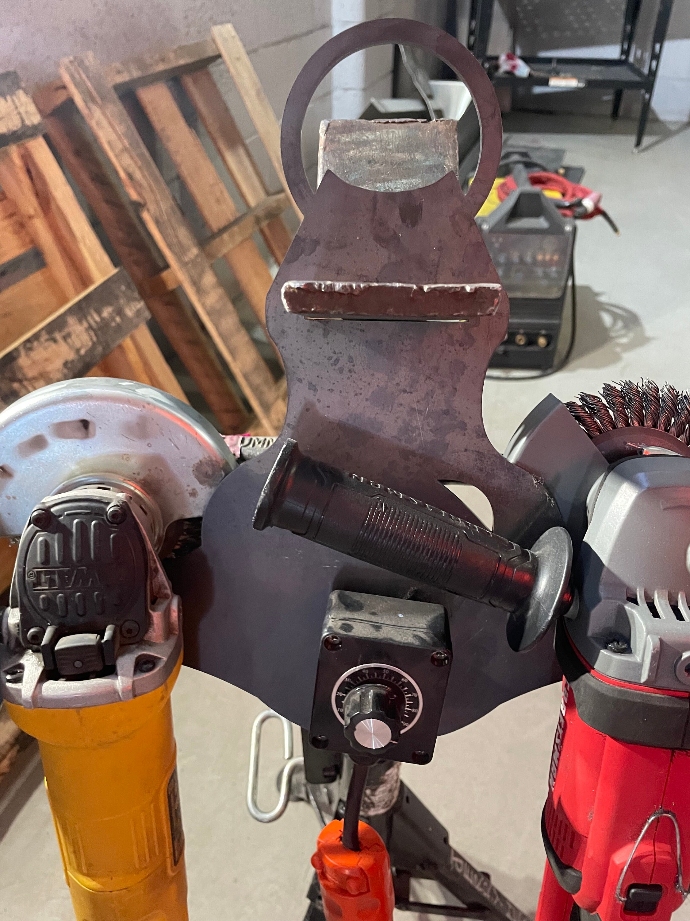 Angle Grinder Holder With Two Position Jack Stand Mount for Etsy