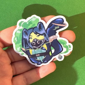 Valorant Katzenagenten Sticker 3 Pz