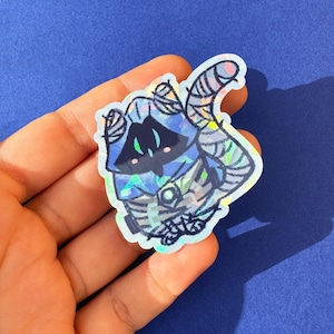 3 PZ. Valorant Katzenagenten Holo Sticker