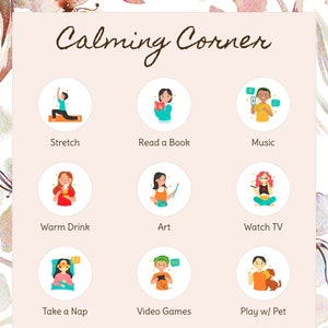 Calming Corner Poster