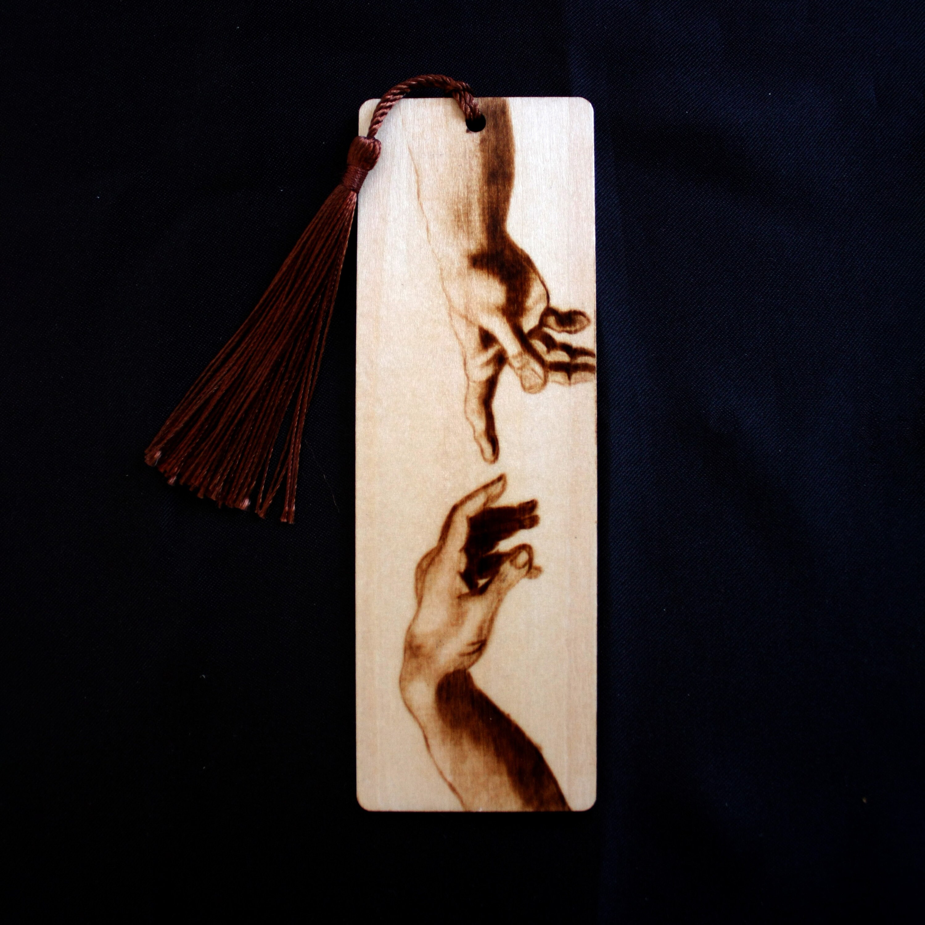 Michelangelo  Wood Bookmark — Lucca