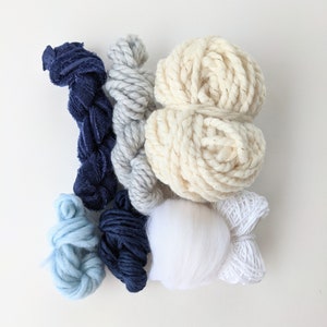 Ocean  Blue Weaving Fiber Pack